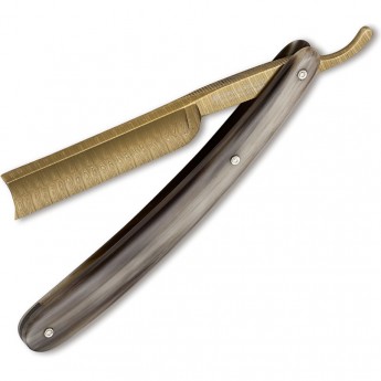 Бритва BOKER DAMASCUS GOLD HORN 5/8 BK140524DAM