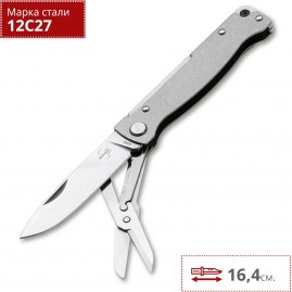 Складной нож BOKER PLUS ATLAS MULTI STONEWASH 01BO857