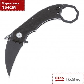 Складной нож BOKER PLUS HEL KARAMBIT 01BO515