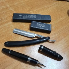 Бритва BOKER CLASSIC SCHWARZ BK140207