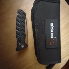 Складной нож BOKER PLUS STRIKE DROPPOINT 01BO400