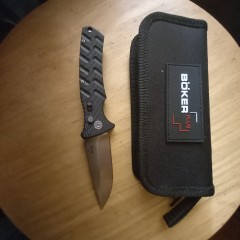 Складной нож BOKER PLUS STRIKE DROPPOINT 01BO400